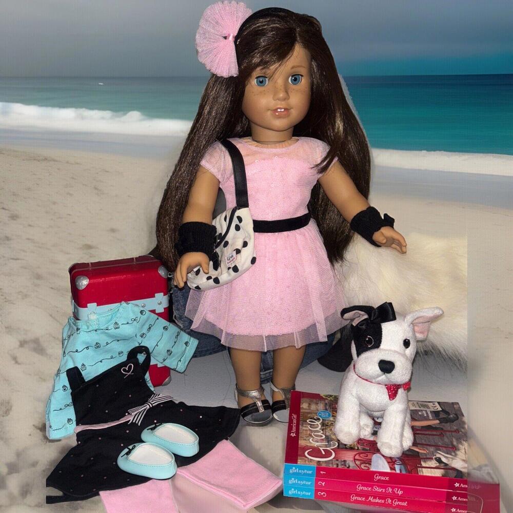 ❤️❤️❤️American Girl GRACE Bundle Girl Of The Year Box Included